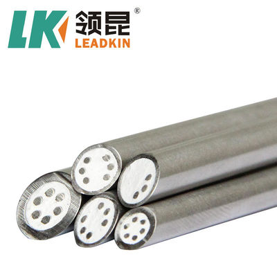 chất lượng  2 Core Mi Heating Mineral Insulated Metal Sheathed Cable SS321 Pt100 6.4mm nhà máy