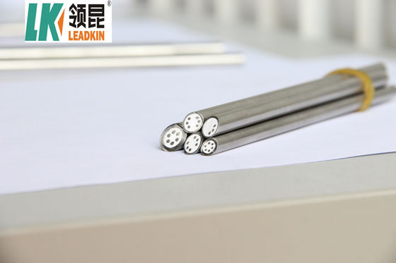 chất lượng  SS304 12.7mm RTD Sensor Cable  Extension Wire MgO 3 Core nhà máy