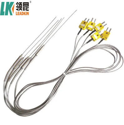 SS 316L Cáp nhiệt cặp cách ly khoáng chất lớp I Độ chính xác